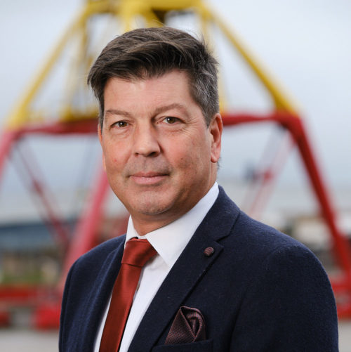 Headshot of Andrew Jackson H&W HR Director