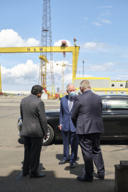 Prince Charles Visit to Harland & Wolff Shipyard Belfast
by David Cordner Photography