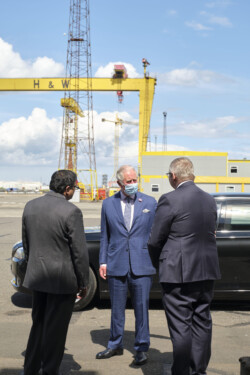 Prince Charles Visit to Harland & Wolff Shipyard Belfast
by David Cordner Photography