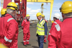 Prince Charles Visit to Harland & Wolff Shipyard Belfast
by David Cordner Photography