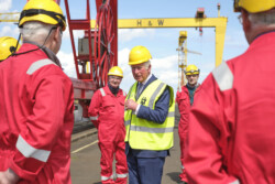 Prince Charles Visit to Harland & Wolff Shipyard Belfast
by David Cordner Photography