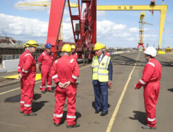 Prince Charles Visit to Harland & Wolff Shipyard Belfast
by David Cordner Photography