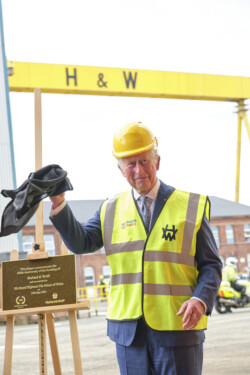 Prince Charles Visit to Harland & Wolff Shipyard Belfast
by David Cordner Photography